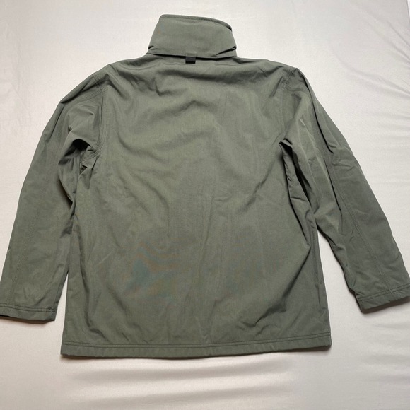 Timberland Pro Series Mens Green Canvas Work Jacket Size M Chore Utility Outdoor - Picture 4 of 10